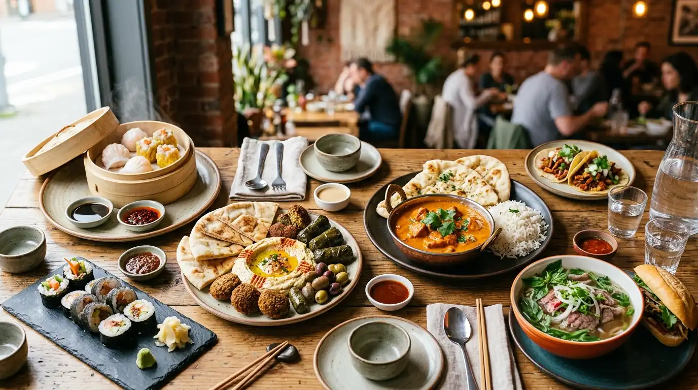 International cuisine in Fremont