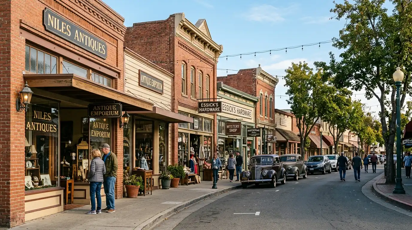 Historic Niles District in Fremont